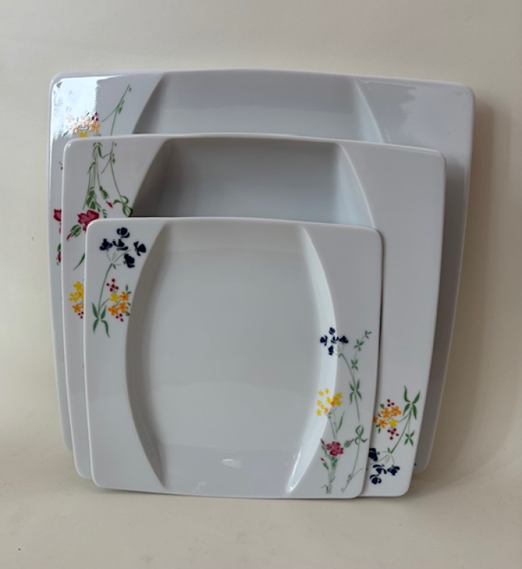 Sada talířů 18d Eye dekor 2.j.