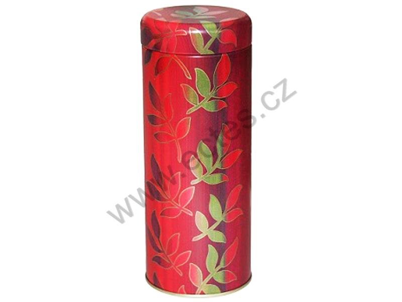 Plech.čaj kulatá 125g RED LEAVES
