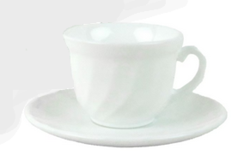 Šapo tvrz.sklo 85ml bílé Danny Home