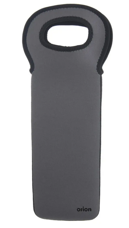 Termoobal na láhev 38,5x12cm šedý