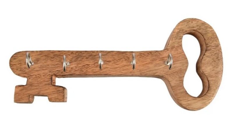 Věšák na klíče mango 25x5x11cm