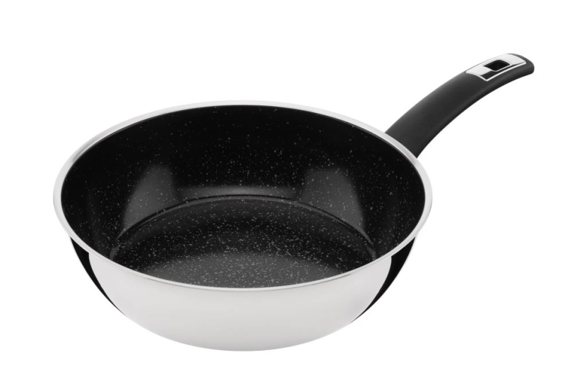 KOLIMAX Pánev CERAMMAX PRO WOK, průměr 26 cm, objem 3.4 l, černý GRANIT