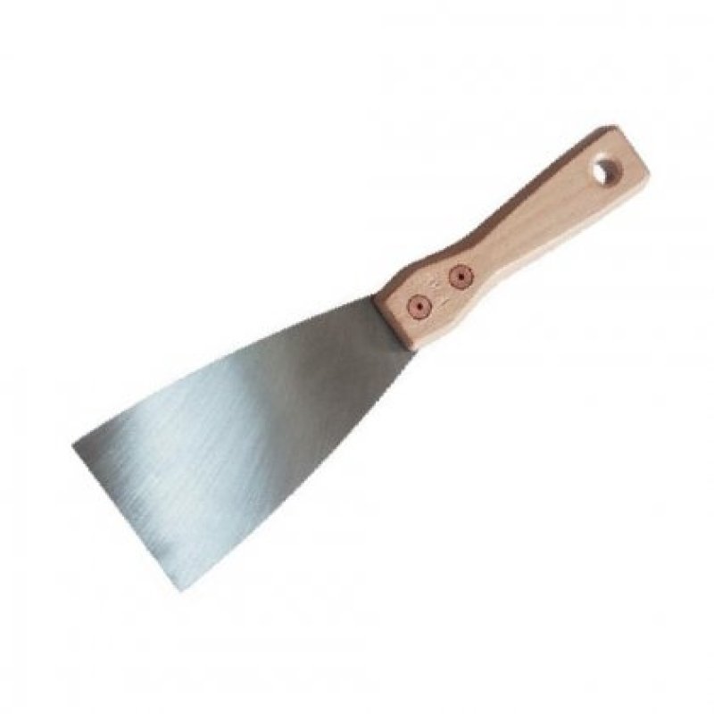 Špachtle 100mm dřevěné držadlo