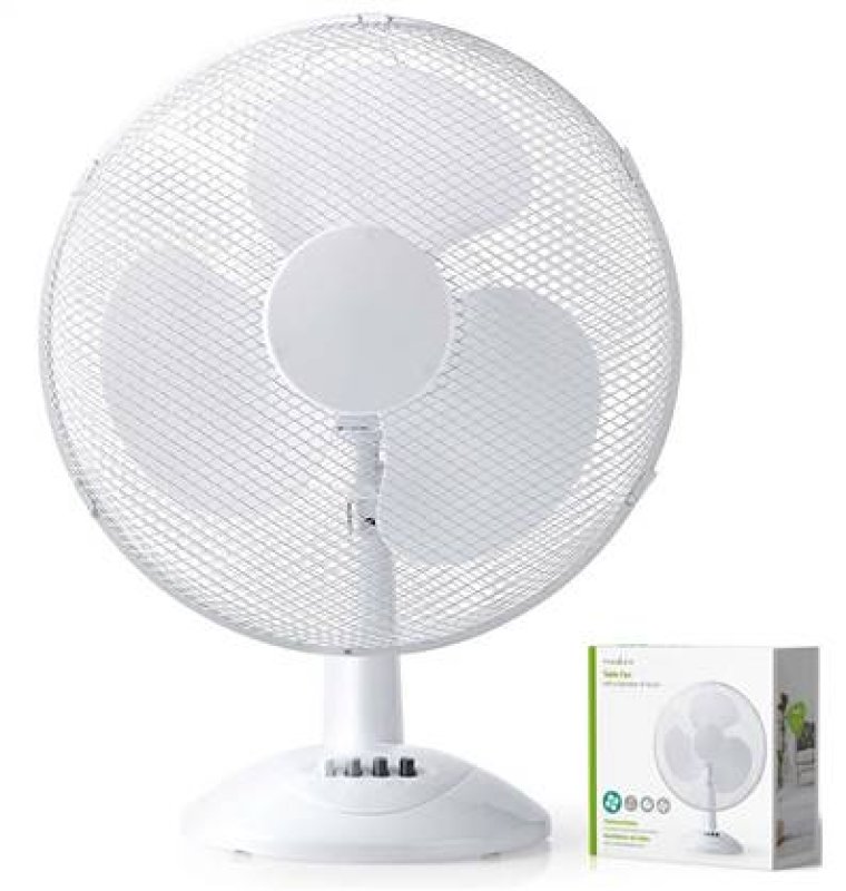 Ventilátor stolní 40cm NEDIS FNTB10CWT