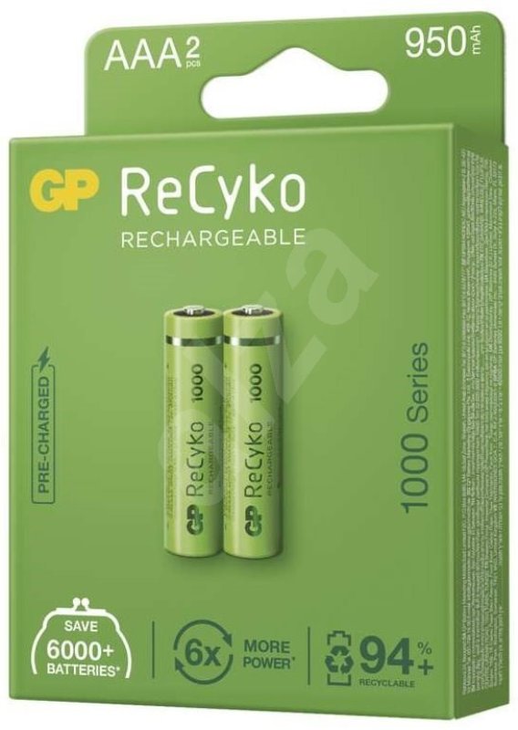 GP ReCyko akumulátor AAA 950mAh  1ks