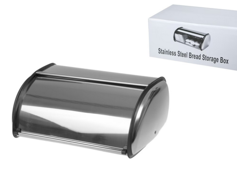Chlebník nerez 35x23x15cm