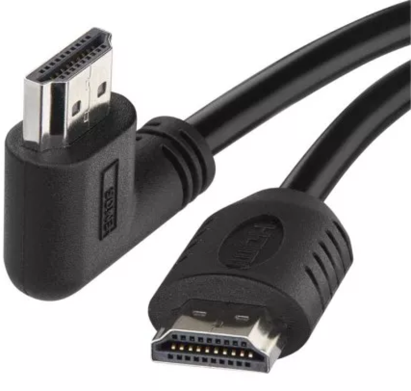 Kabel vysokorychlostní HDMI 2.0 lomený A-A 3m