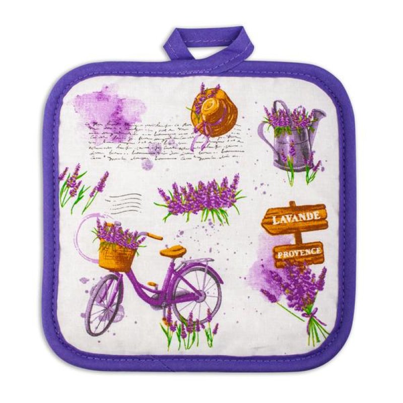 Chňapka-podložka 17x17cm levandule