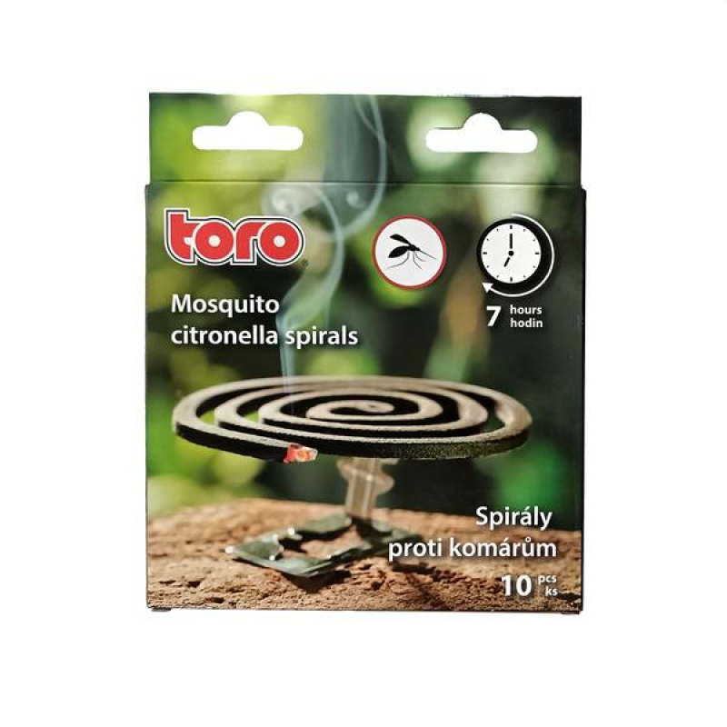 Spirály citronela proti komárům 10ks