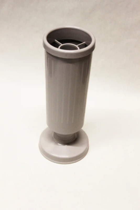 Váza na hrob zatížená šedá