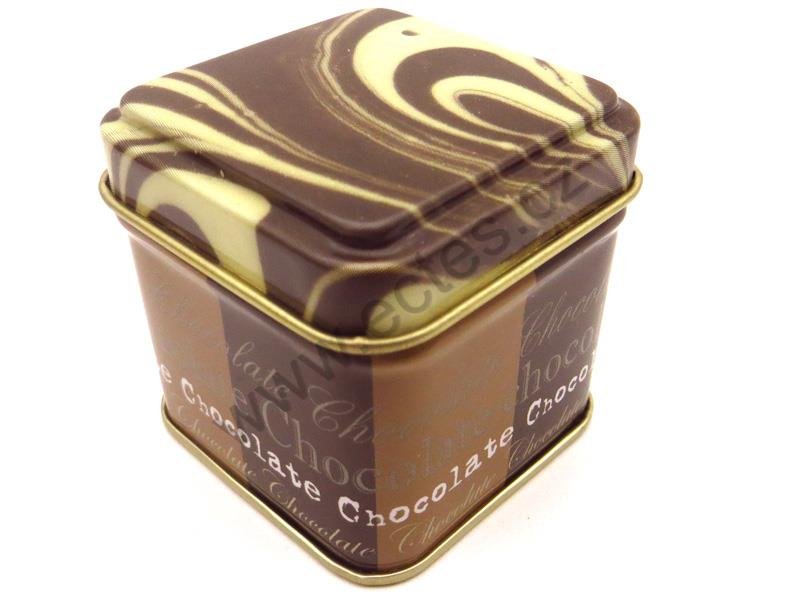 Plech.mini kostička SCHOKI čokoláda