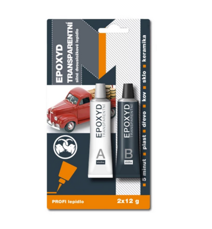 Epoxyd transparentní BULDOG 2-složky