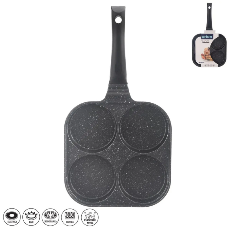 Lívanečník GRANDE 22x22cm 4 sekce