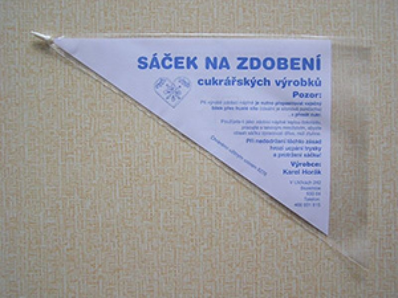 Sáček na zdobení perníčků
