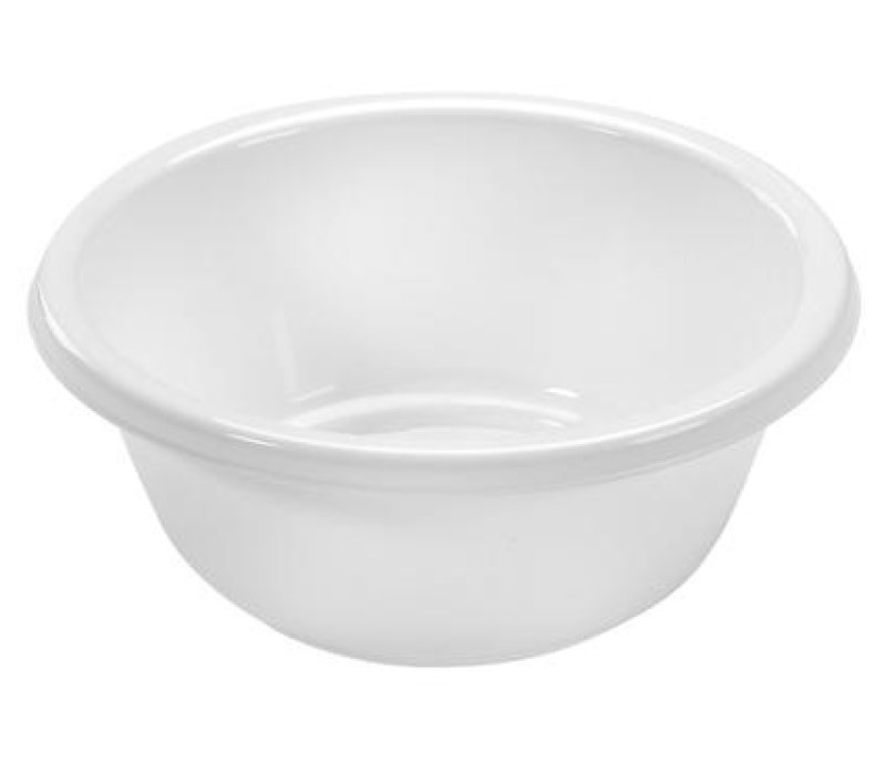 Plastové kulaté umyvadlo 1,2L