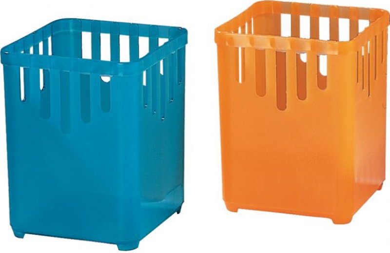 Odkapávač na příbory 9x9x12cm hranatý