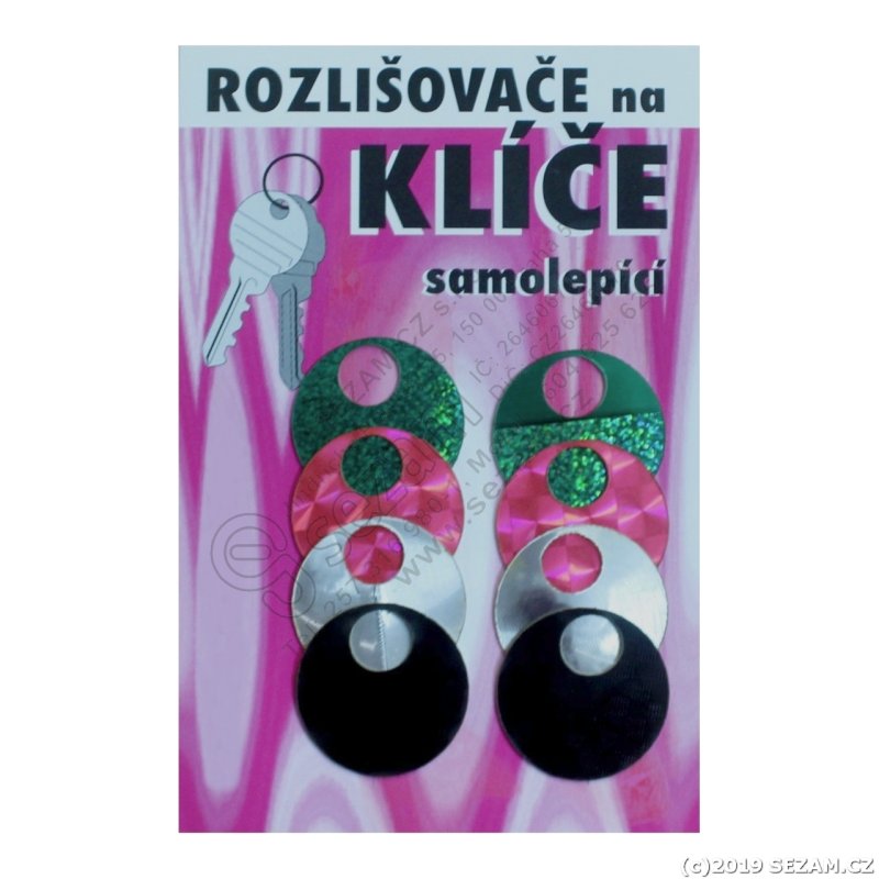 Samolepící rozlišovač