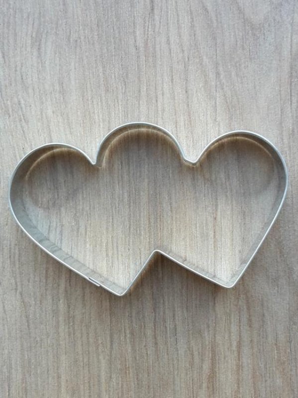 Vykrajovačka - dvojsrdce