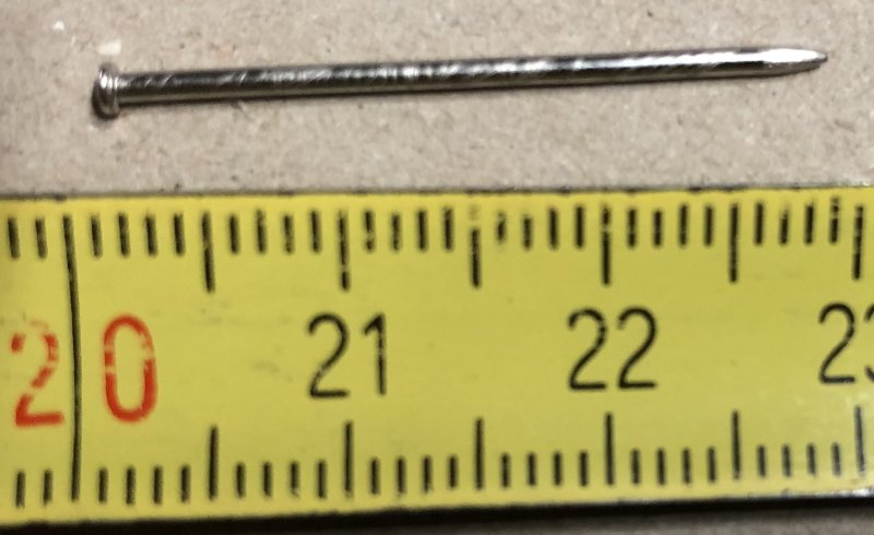 Hřebíčky IXA 1,20x30 Ni