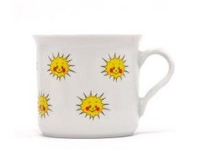 Hrnek BOBBY 465ml sluníčka malá 2.j.