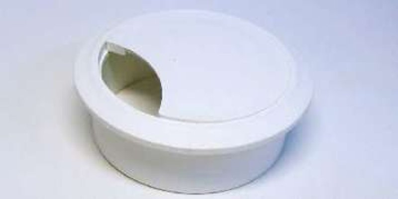 Kabel.průch.pr.60 bílá