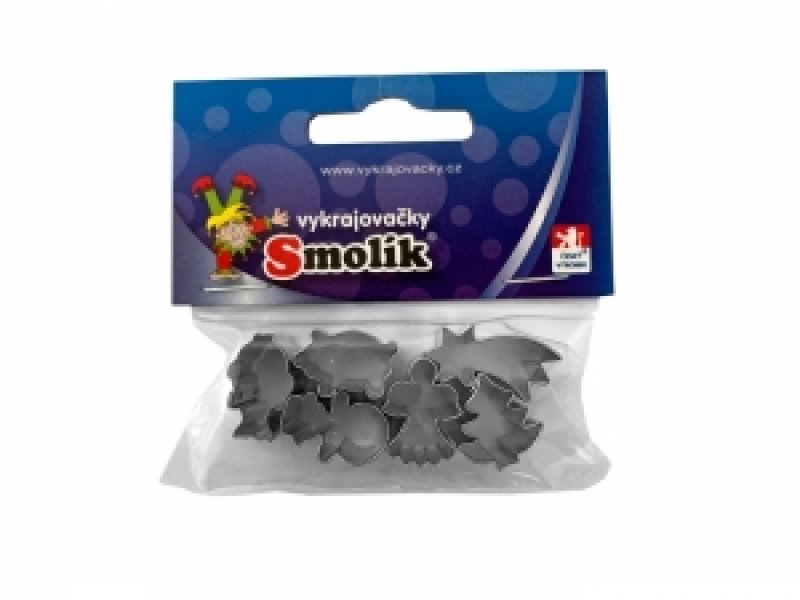 Vykrajovačky mikro 6ks Vánoce