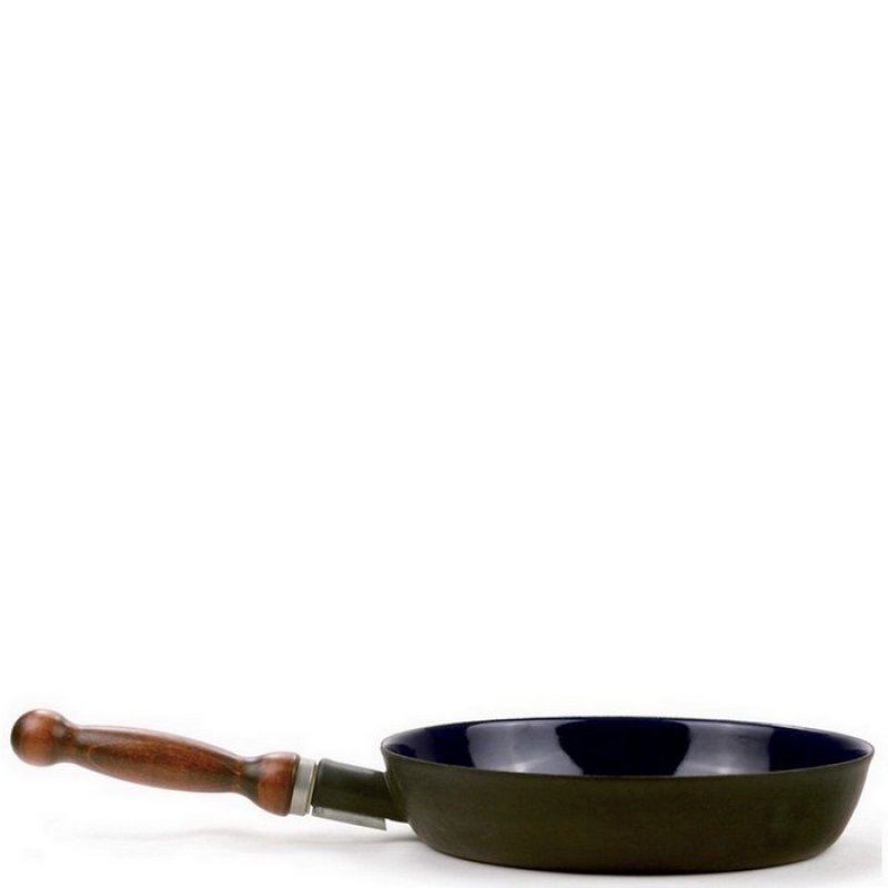 Smaltovaná pánev s odnímatelným držadlem 24 cm