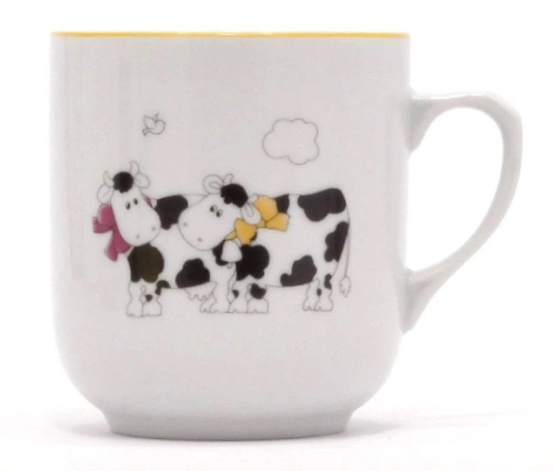 Hrnek TROJKA 0.30 kravičky/L