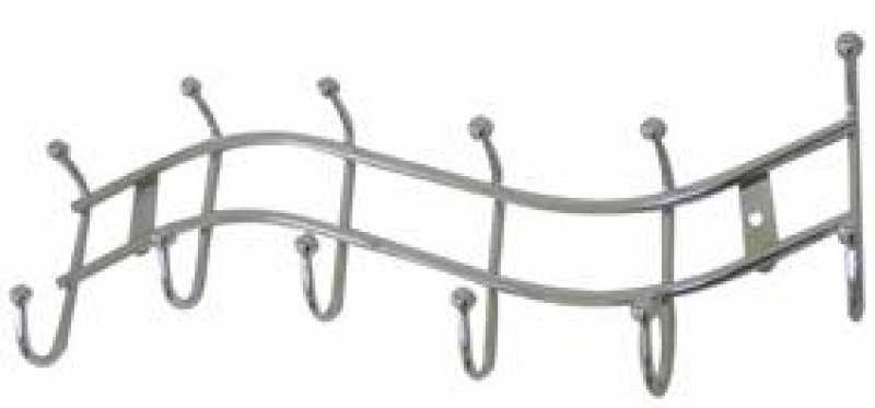 Věšák 6 háčků vlnka 44,5cm