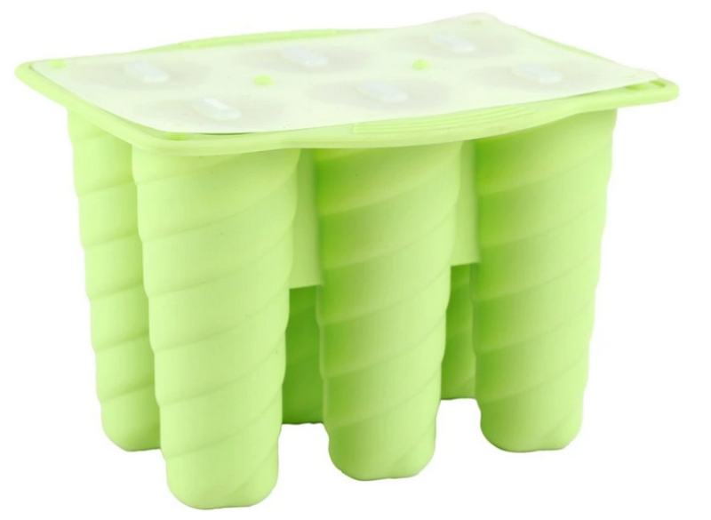 Tvořítko na led silik.6ks twist