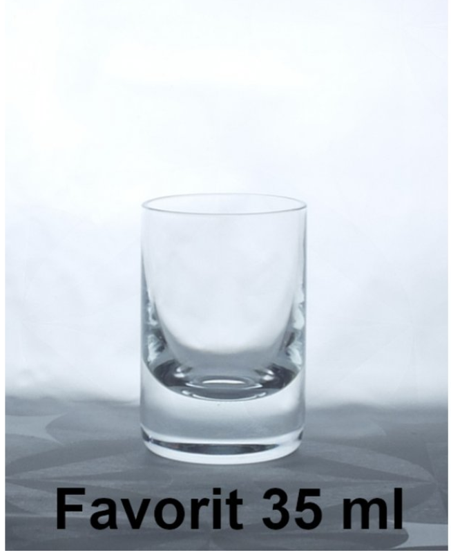 Sklenice FAVORIT 35ml