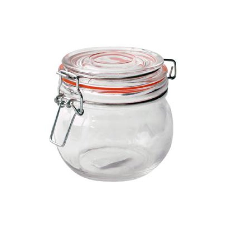 Skleněná dóza na patentní uzávěr 450ML