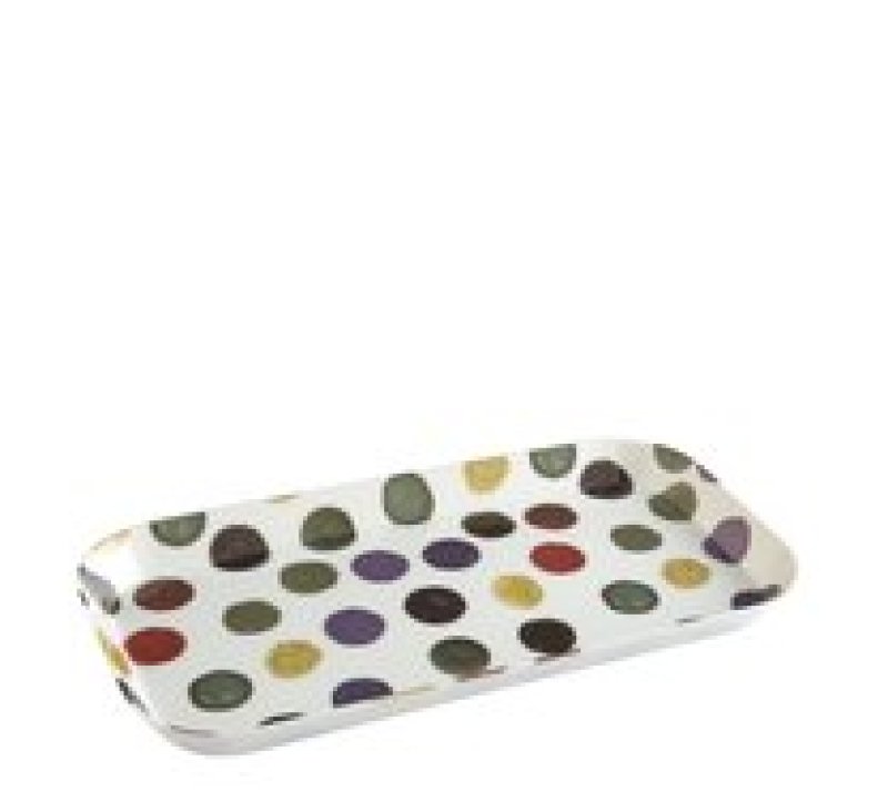 Tác melamin 29x16cm MIX