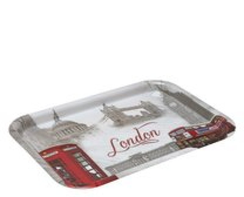 Tác melamin 31x22cm MIX