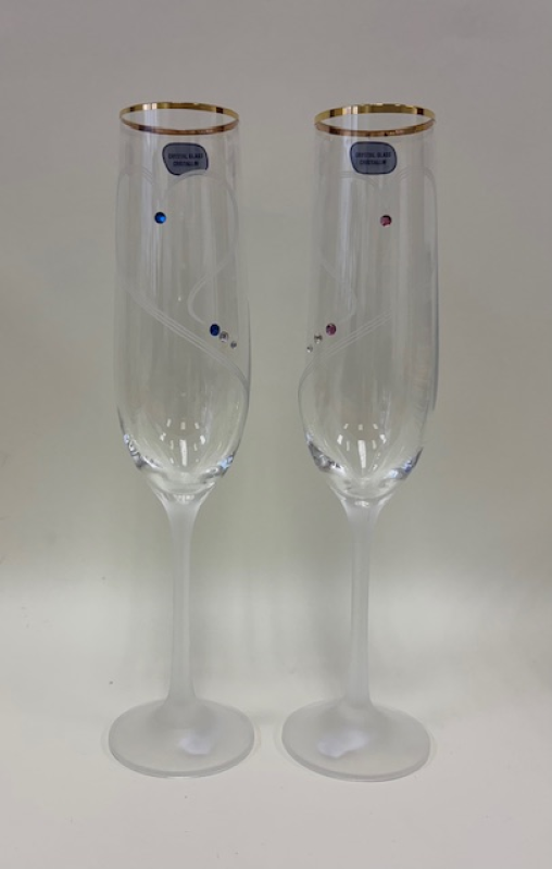 Sada skla VIOLA -SVATBA 190ml