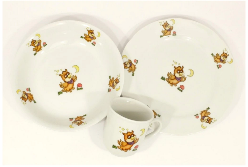 Dětská sada 3d SOVIČKA