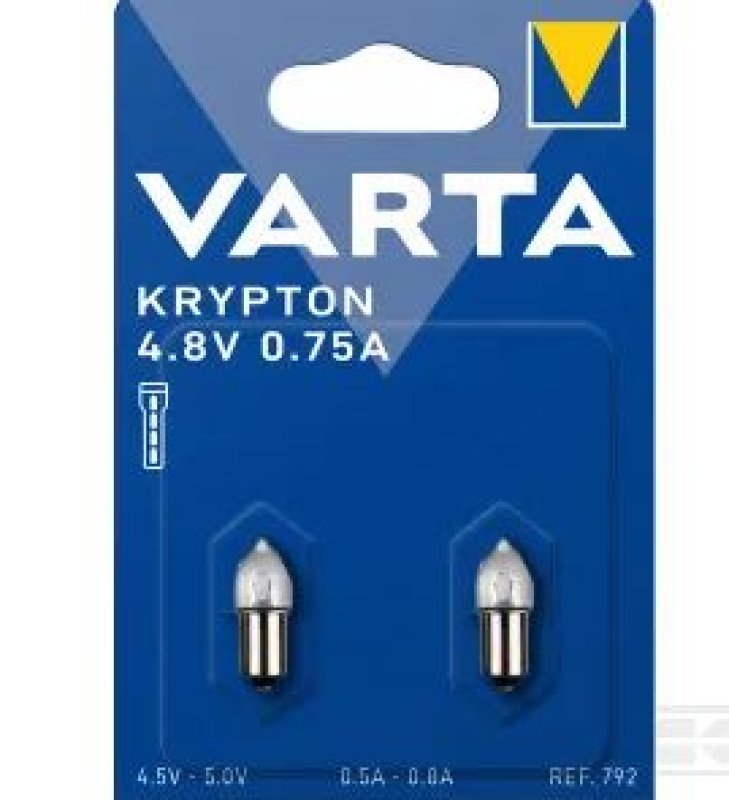 Žárovka Krypton 4,8V 0,75A bajonet