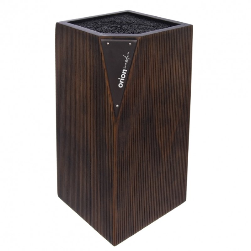 Stojan na nože dřevo štětiny