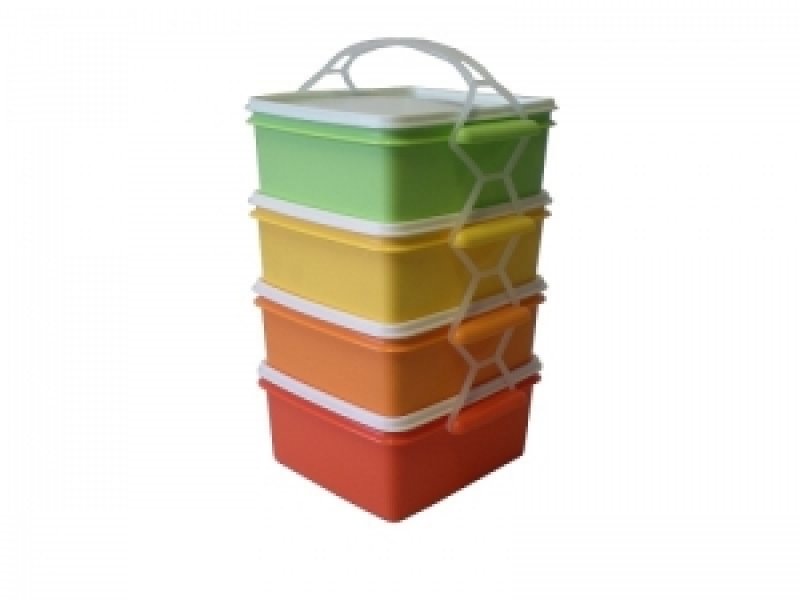 Jídlonosič čtvercový 4x1,2L