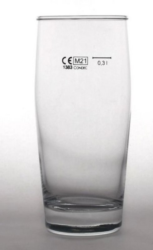 WILLI sklen. 0,3L cejch