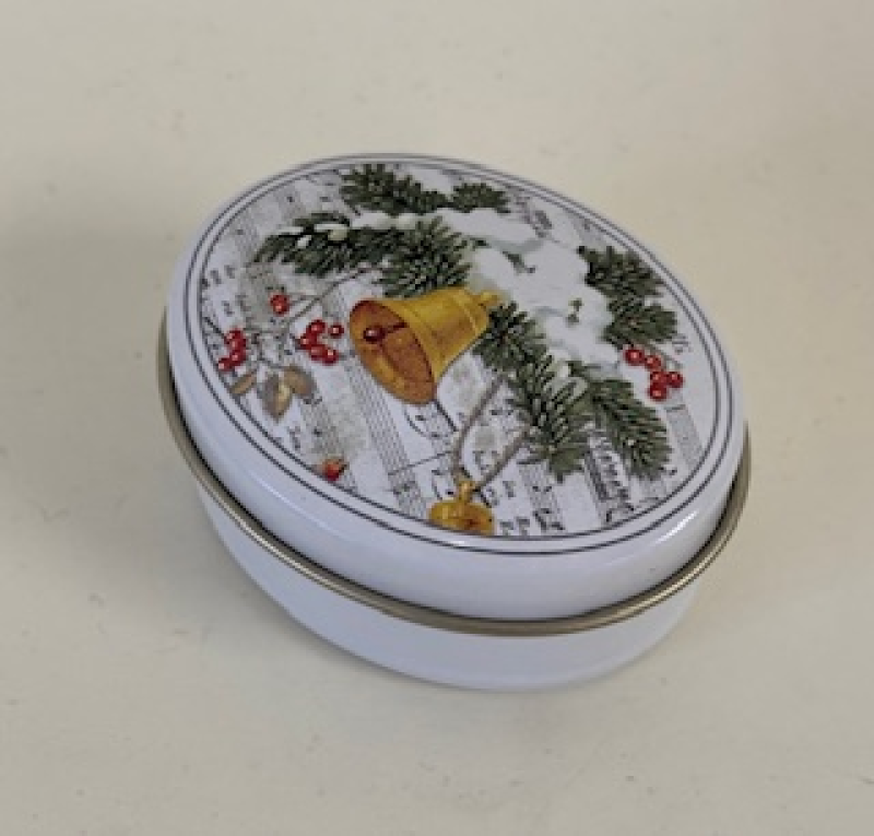 Miniovál NOSTALGIC zvonek a jehličí