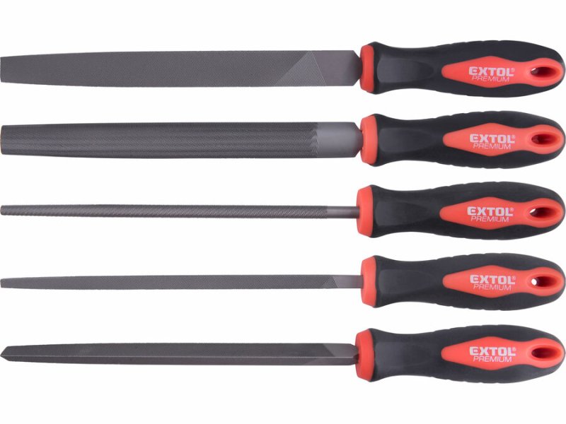 Sada pilníků EXTOL 5ks          8803611