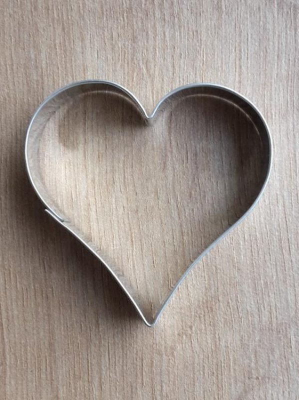 Vykrajovačka srdce špičaté