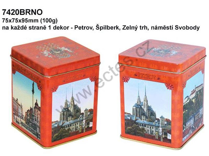 Plech.čaj 100g s pantem BRNO