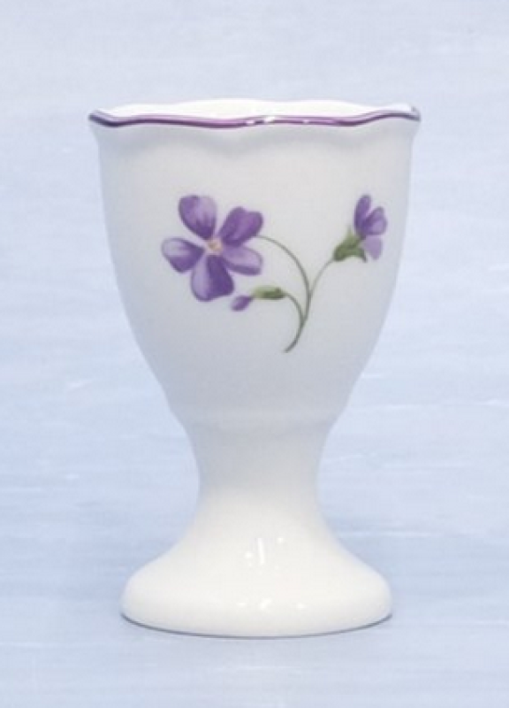 Kalíšek na vejce bez podstavy fialky