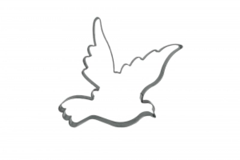Vykrajovačka holubička 12cm