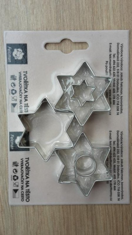 Trojsada hvězičky malé