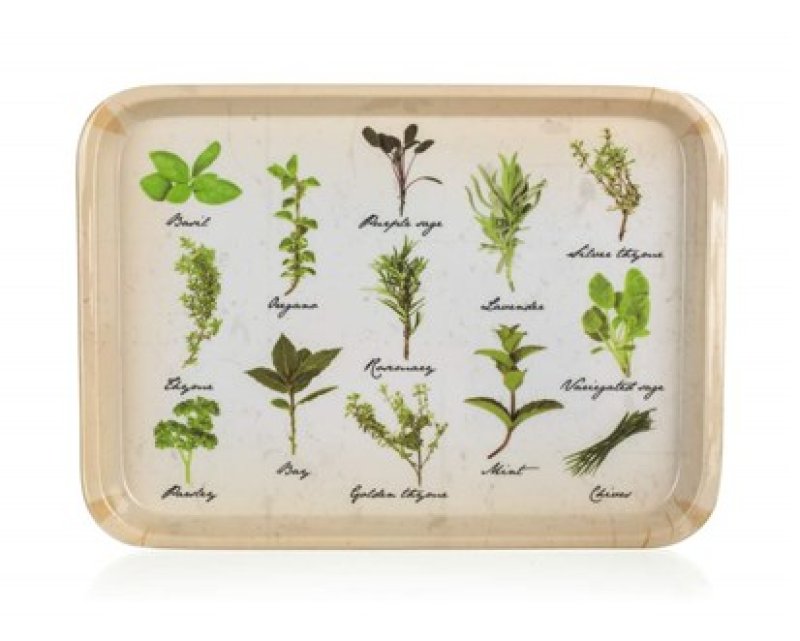 Tác melaminový HERBS 30x21,5cm