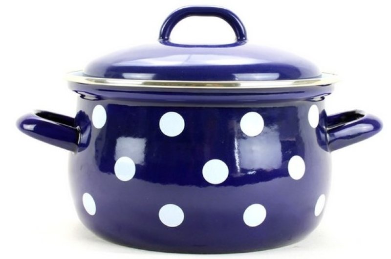 Hrnec s pokličkou modrý B.PUNTÍK 20cm 3,6l