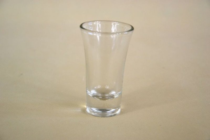 Sklenice likérka 58ml vějířek čirý